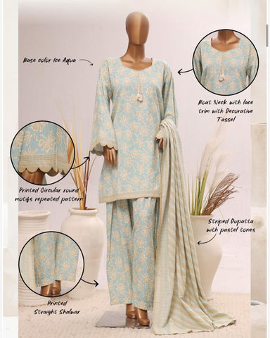 Khushrang - Printed - Premium Khaddar