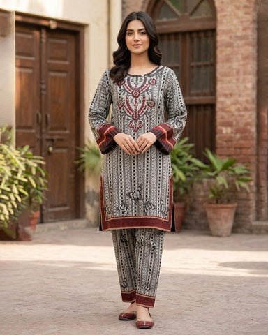 Rang E Saba - Printed - Premium Staple Linen